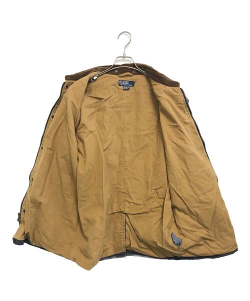 POLO RALPH LAUREN（ポロ・ラルフローレン）POLO RALPH LAUREN (ポロ・ラルフローレン) オイルドジャケット ネイビー サイズ:Mの古着・服飾アイテム