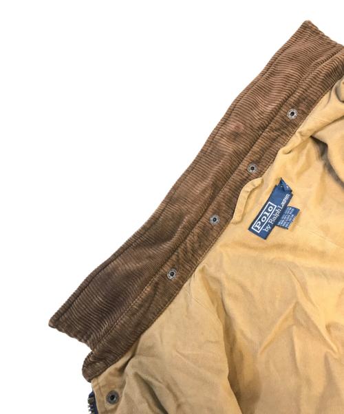 POLO RALPH LAUREN（ポロ・ラルフローレン）POLO RALPH LAUREN (ポロ・ラルフローレン) オイルドジャケット ネイビー サイズ:Mの古着・服飾アイテム