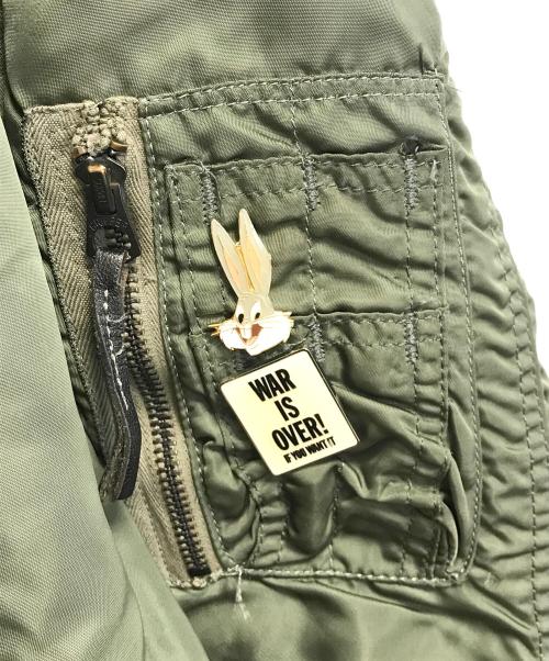 US AIR FORCE（ユーエスエアフォース）US AIR FORCE (ユーエスエアフォース) N-2Bジャケット カーキ サイズ:Mの古着・服飾アイテム