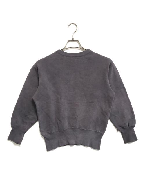 Champion（チャンピオン）Champion (チャンピオン) 三段染み込みプリントスウェット パープル サイズ:MEDIUMの古着・服飾アイテム