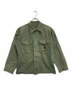 VINTAGE MILITARYヴィンテージ ミリタリー）の古着「USMC P-53 HBTジャケット」｜オリーブ