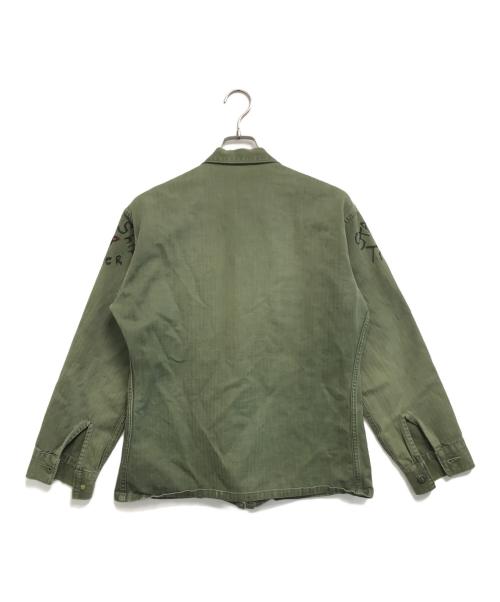 VINTAGE MILITARY（ヴィンテージ ミリタリー）VINTAGE MILITARY (ヴィンテージ ミリタリー) USMC P-53 HBTジャケット オリーブ サイズ:表記なしの古着・服飾アイテム
