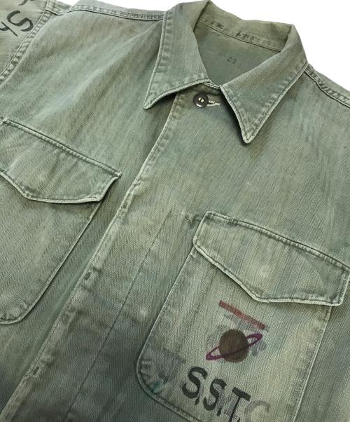 VINTAGE MILITARY（ヴィンテージ ミリタリー）VINTAGE MILITARY (ヴィンテージ ミリタリー) USMC P-53 HBTジャケット オリーブ サイズ:表記なしの古着・服飾アイテム
