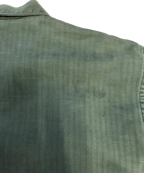 VINTAGE MILITARY（ヴィンテージ ミリタリー）VINTAGE MILITARY (ヴィンテージ ミリタリー) USMC P-53 HBTジャケット オリーブ サイズ:表記なしの古着・服飾アイテム