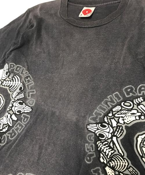 powell peralta（パウエルペラルタ）POWELL PERALTA (パウエルペラルタ) プリントTシャツ ブラック サイズ:Sの古着・服飾アイテム