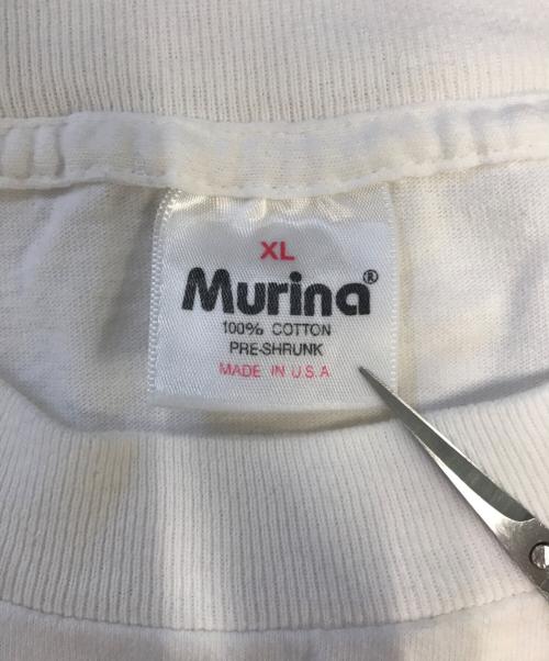 Murina（ムリナ）Murina (ムリナ) プリントTシャツ ホワイト サイズ:XLの古着・服飾アイテム