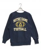 Championチャンピオン）の古着「リバースウィーブスウェット」｜ネイビー