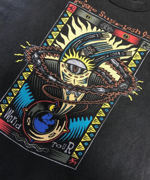 FRUIT OF THE LOOM（フルーツオブザルーム）FRUIT OF THE LOOM (フルーツオブザルーム) フェスTシャツ ブラック サイズ:Lの古着・服飾アイテム