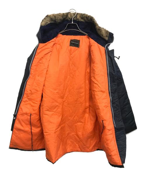 TOWN CRAFT（タウンクラフト）TOWN CRAFT (タウンクラフト) フーデッドコート ネイビー サイズ:Mの古着・服飾アイテム