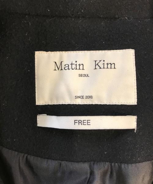 Matin Kim（マーティン・キム）Matin Kim (マーティン・キム) バックジップコート ブラック サイズ:FREEの古着・服飾アイテム