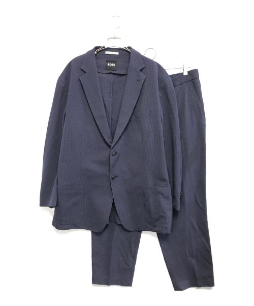 HUGO BOSS（ヒューゴ ボス）HUGO BOSS (ヒューゴ ボス) セットアップ ネイビー サイズ:58の古着・服飾アイテム