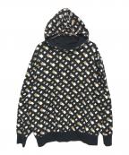 HUGO BOSSヒューゴ ボス）の古着「モノグラムパーカー」｜ブラウン