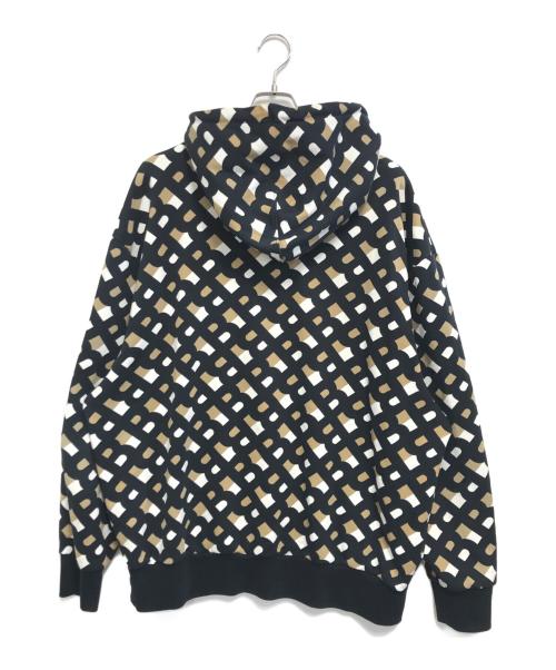 HUGO BOSS（ヒューゴ ボス）HUGO BOSS (ヒューゴ ボス) モノグラムパーカー ブラウン サイズ:XXLの古着・服飾アイテム