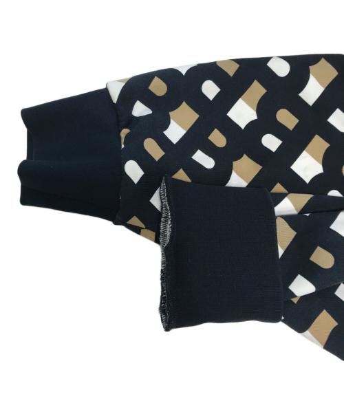 HUGO BOSS（ヒューゴ ボス）HUGO BOSS (ヒューゴ ボス) モノグラムパーカー ブラウン サイズ:XXLの古着・服飾アイテム