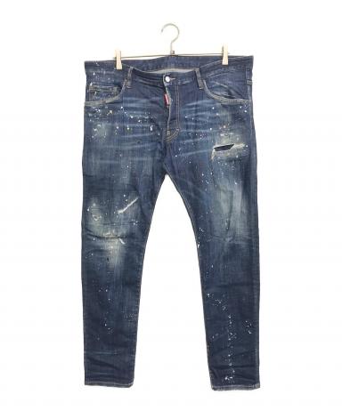 中古・古着通販】DSQUARED2 (ディースクエアード) ペンキ加工 デニム