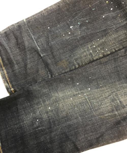 DSQUARED2（ディースクエアード）DSQUARED2 (ディースクエアード) ペンキ加工 デニムパンツ インディゴ サイズ:54の古着・服飾アイテム