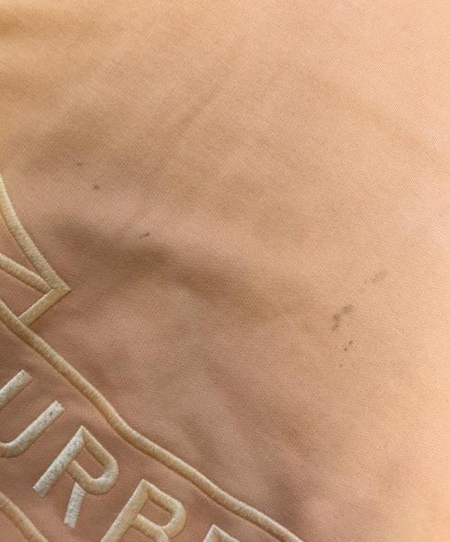 BURBERRY（バーバリー）BURBERRY (バーバリー) ロゴスウェット オレンジ サイズ:XLの古着・服飾アイテム