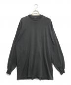 BALENCIAGAバレンシアガ）の古着「Back Label Oversized Long Sleeve Tee」｜ブラック