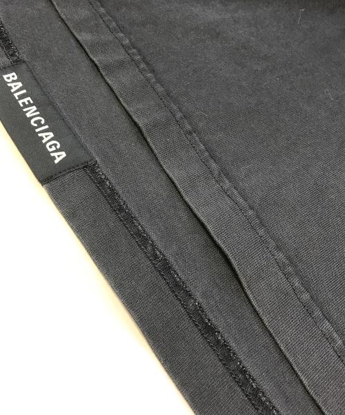 BALENCIAGA（バレンシアガ）BALENCIAGA (バレンシアガ) Back Label Oversized Long Sleeve Tee ブラック サイズ:2の古着・服飾アイテム