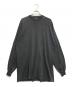BALENCIAGA（バレンシアガ）の古着「Back Label Oversized Long Sleeve Tee」｜ブラック