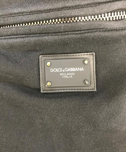 DOLCE & GABBANA（ドルチェ＆ガッバーナ）DOLCE & GABBANA (ドルチェ＆ガッバーナ) スウェットハーフパンツ ブラック サイズ:52の古着・服飾アイテム