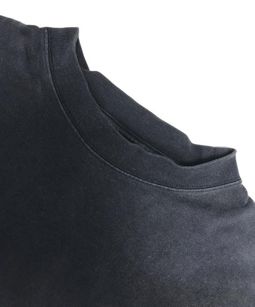 BALENCIAGA（バレンシアガ）BALENCIAGA (バレンシアガ) XXXL LOGO EMBROIDED L/S Tee ブラック サイズ:3の古着・服飾アイテム