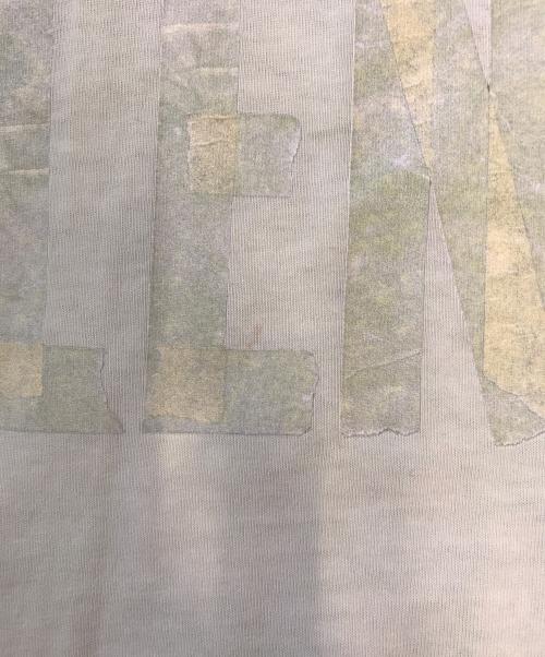 BALENCIAGA（バレンシアガ）BALENCIAGA (バレンシアガ) テープロゴTシャツ 黄緑 サイズ:XLの古着・服飾アイテム