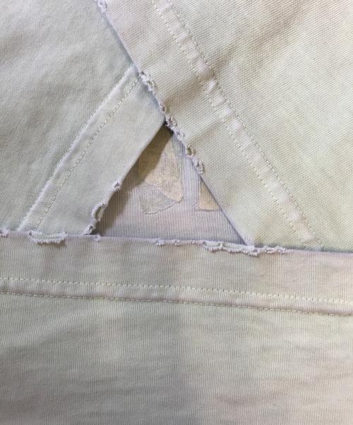 BALENCIAGA（バレンシアガ）BALENCIAGA (バレンシアガ) テープロゴTシャツ 黄緑 サイズ:XLの古着・服飾アイテム