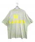 BALENCIAGA (バレンシアガ) テープロゴTシャツ 黄緑 サイズ:XL：40000円