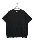 BURBERRYバーバリー）の古着「ロゴTシャツ」｜ブラック