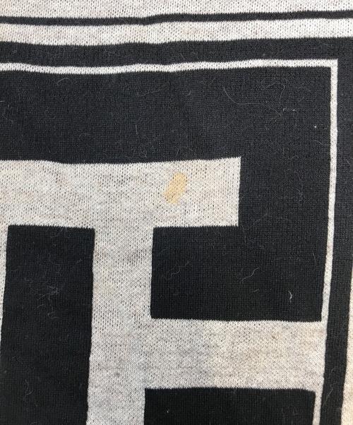 BALMAIN（バルマン）BALMAIN (バルマン) Maxi Monogram Hooded Top Black ブラック サイズ:Lの古着・服飾アイテム