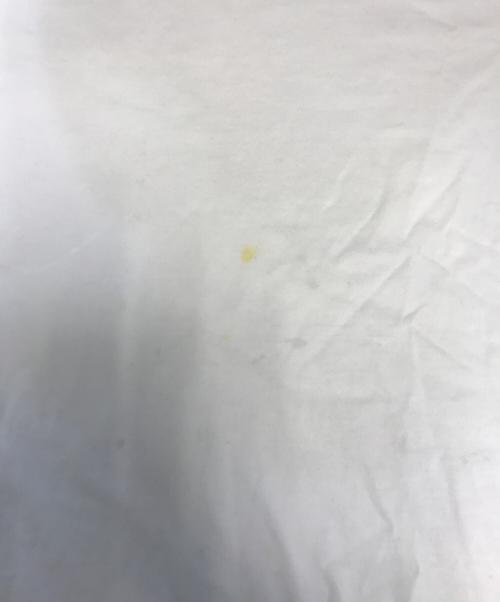 BALENCIAGA（バレンシアガ）BALENCIAGA (バレンシアガ) Caps Destroyed Flatground T-shirt ホワイト サイズ:Lの古着・服飾アイテム