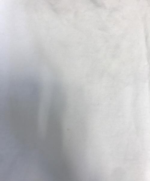 BALENCIAGA（バレンシアガ）BALENCIAGA (バレンシアガ) Caps Destroyed Flatground T-shirt ホワイト サイズ:Lの古着・服飾アイテム