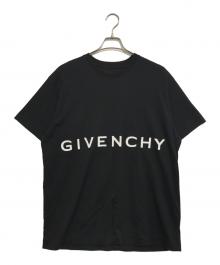 GIVENCHY（ジバンシィ）の古着「4G 刺繍 オーバーサイズ Tシャツ」｜ブラック