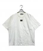 DOLCE & GABBANAドルチェ＆ガッバーナ）の古着「ロゴ プレートTシャツ」｜ホワイト