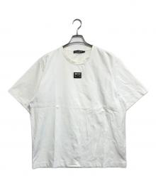 DOLCE & GABBANA（ドルチェ＆ガッバーナ）の古着「ロゴ プレートTシャツ」｜ホワイト