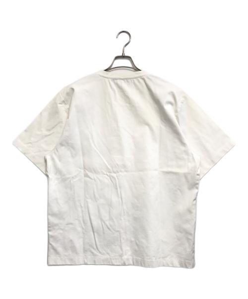 DOLCE & GABBANA（ドルチェ＆ガッバーナ）DOLCE & GABBANA (ドルチェ＆ガッバーナ) ロゴ プレートTシャツ ホワイト サイズ:56の古着・服飾アイテム