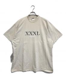 BALENCIAGA（バレンシアガ）の古着「XXXL インサイドアウトTシャツ」｜ベージュ
