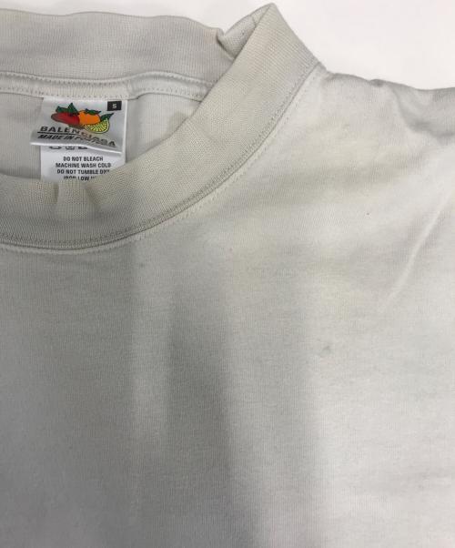 BALENCIAGA（バレンシアガ）BALENCIAGA (バレンシアガ) XXXL インサイドアウトTシャツ ベージュ サイズ:Ｓの古着・服飾アイテム