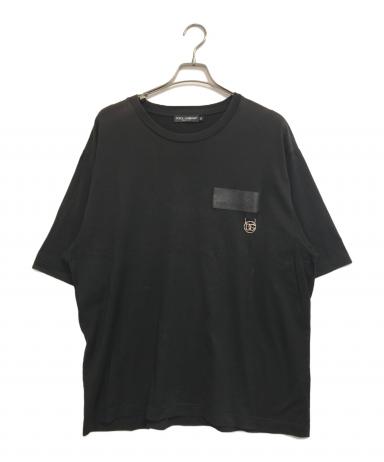 中古・古着通販】DOLCE & GABBANA (ドルチェ＆ガッバーナ) ロゴレザー