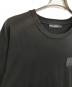 中古・古着 DOLCE & GABBANA (ドルチェ＆ガッバーナ) ロゴレザーパッチTシャツ ブラック サイズ:56：10000円