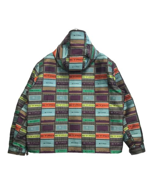 ETRO（エトロ）ETRO (エトロ) ロゴフーデットジャケット マルチカラー サイズ:3XLの古着・服飾アイテム