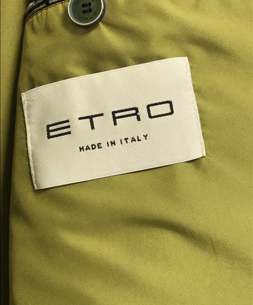 ETRO（エトロ）ETRO (エトロ) ロゴフーデットジャケット マルチカラー サイズ:3XLの古着・服飾アイテム