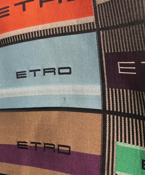 ETRO（エトロ）ETRO (エトロ) ロゴフーデットジャケット マルチカラー サイズ:3XLの古着・服飾アイテム