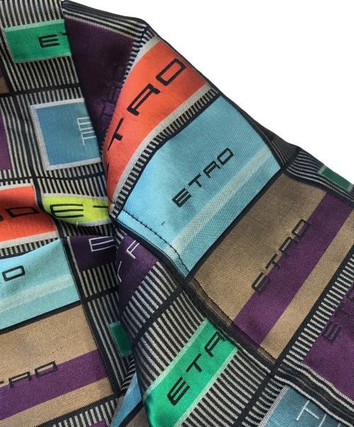 ETRO（エトロ）ETRO (エトロ) ロゴフーデットジャケット マルチカラー サイズ:3XLの古着・服飾アイテム