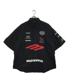 BALENCIAGA（バレンシアガ）の古着「ゲーマーシャツ」｜ブラック