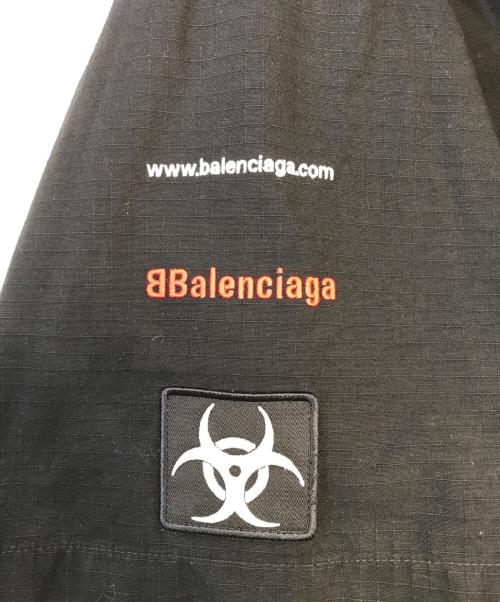 BALENCIAGA（バレンシアガ）BALENCIAGA (バレンシアガ) ゲーマーシャツ ブラック サイズ:39の古着・服飾アイテム