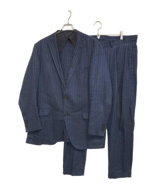 ETRO（エトロ）ETRO (エトロ) セットアップ ネイビー サイズ:60の古着・服飾アイテム