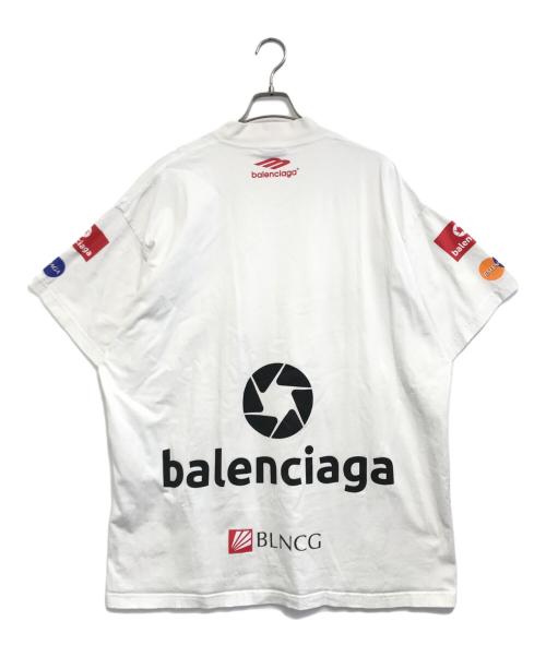 BALENCIAGA（バレンシアガ）BALENCIAGA (バレンシアガ) TOP LEAGUE Tee ホワイト サイズ:4の古着・服飾アイテム