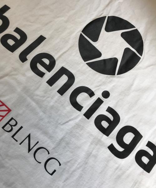 BALENCIAGA（バレンシアガ）BALENCIAGA (バレンシアガ) TOP LEAGUE Tee ホワイト サイズ:4の古着・服飾アイテム